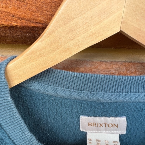 Brixton Sherpa Fleece Sweatshirt M - Picture 4 of 4